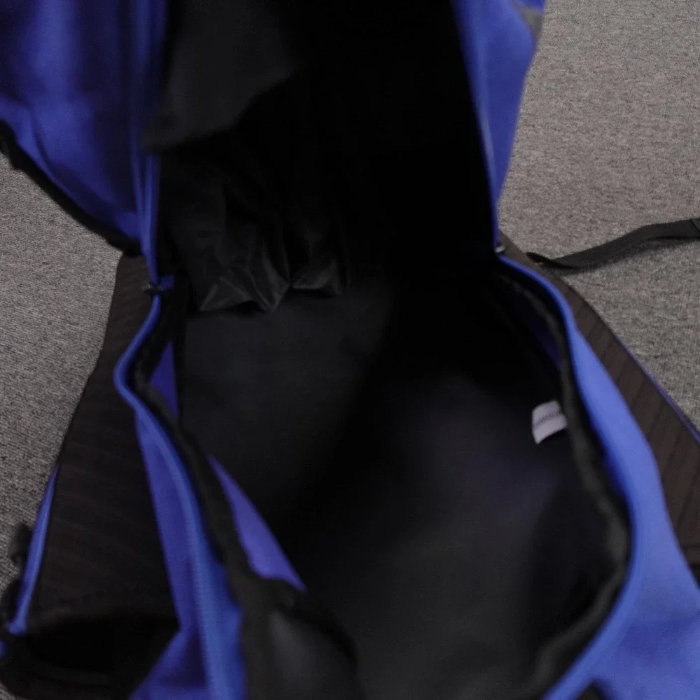 DeMarini Baseball Equipment Backpack Mens One Size Black Blue Bat Compartment